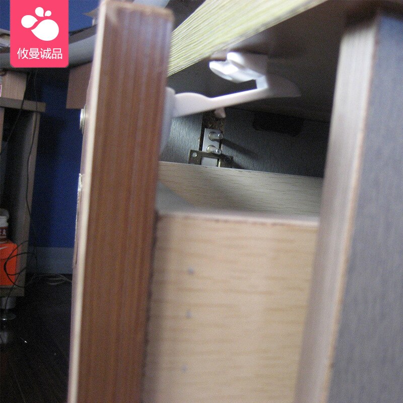 2 uds cerradura de gabinete Invisible seguridad infantil seguridad para bebés cerraduras para cajón protección para bebés contra niños cerraduras de seguridad para refrigeradores