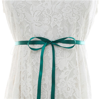 Diamond Crystal Bridal Belt Rhinestones Wedding Belt Sash For Wedding Gown Wedding Decoration Y180G: green