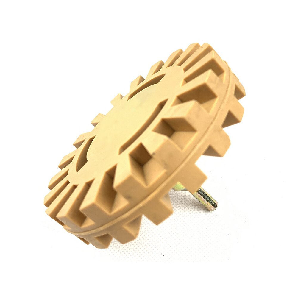 4 inch Rubber Eraser Wheel for Remove Car Glue Adhesive Sticker Pinstripe Decal Graphic Auto Repair Paint Tool