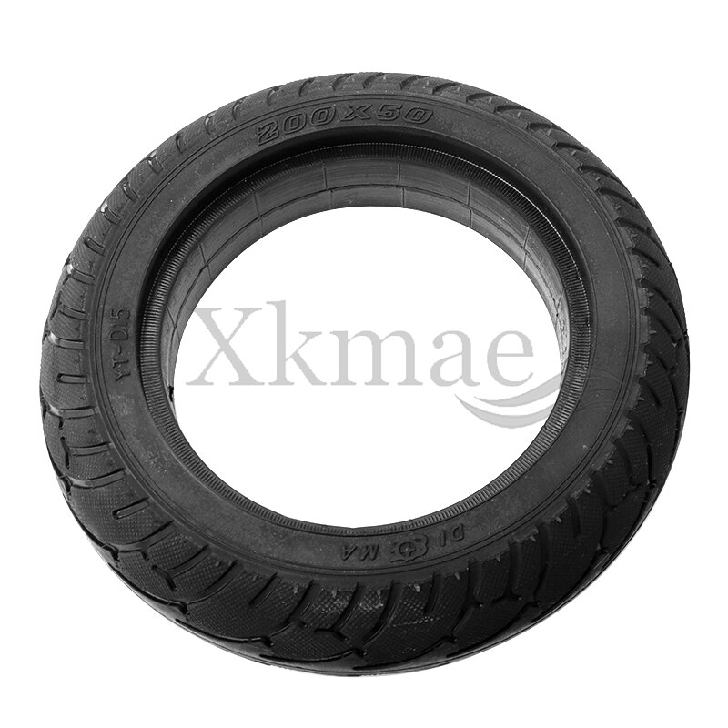 Neumático sólido y relleno de espuma para patinete eléctrico, llanta sin cámara de 200x50 (8x2), 200x50, para Razor E100, E125, E200