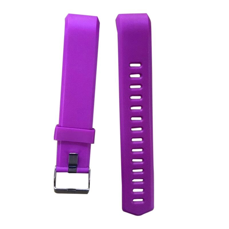 Outdoor Fitness Apparatuur Polshorloge Unisex Hartslagmeter Bloeddruk Fitness Tracker Smartwatch voor Sport: Purple  Strap