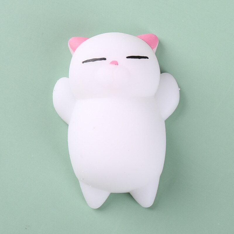1pcs Antistress Ball Mini Squeeze Toy Squishy Cat Cute Kawaii Doll Squeeze Stretchy Animal Healing Stress Hand Fidget Vent Toys: 4