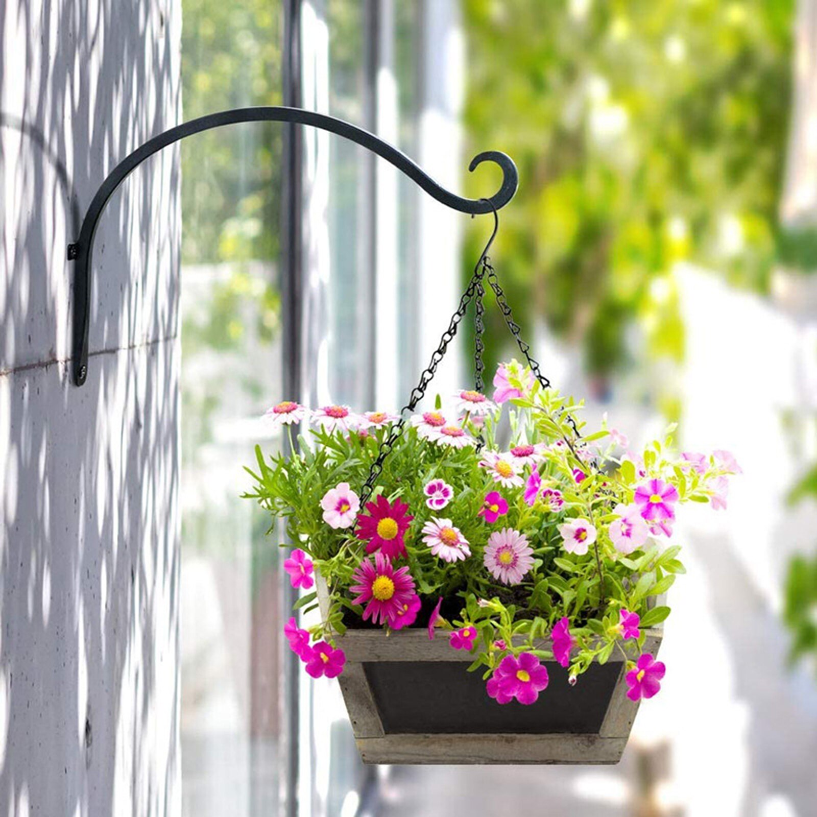 Anlage Stehen Blumentopf Haken nordisch Zauberstab Hängen Blumentopf Stehen Balkon Töpfe Haken Rahmen Garten Dekoration Umweltfreundliche Jahrgang