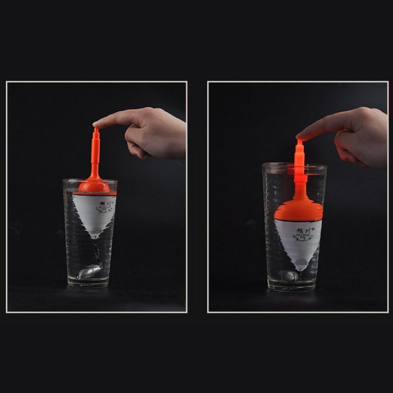 LED Fishing Night Floats Electric Glowing Floats Fishing Tackle Ocean Boat Fishing Bobber With Battery Fish Buoys Fishing Tools