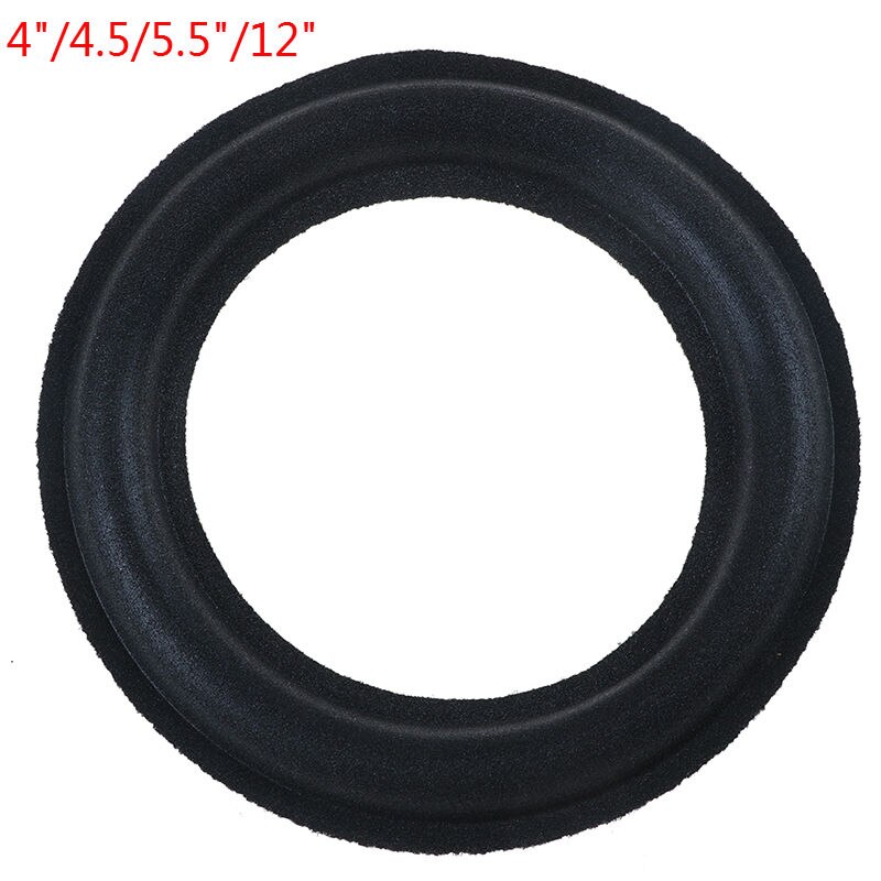 1Pcs 4/4.5/5/5.5/12 Inch Speaker Schuim Surround Foam Rand Spons Speaker Reparatie Onderdelen Accessoires Audio Actieve Luidsprekers