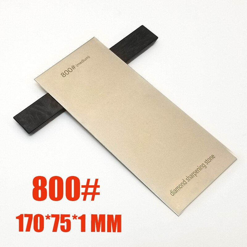 Diamond Knife Sharpener Sharpening Stone Grinding Stones 80 240 600 1000 2000 3000 Grit Diamond Sharpening Stone: 800 grit
