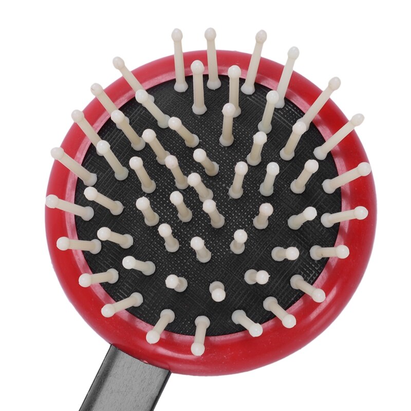 13.4 " lange bordeauxrode plastic handgreep, massagehamer met rugkrabber