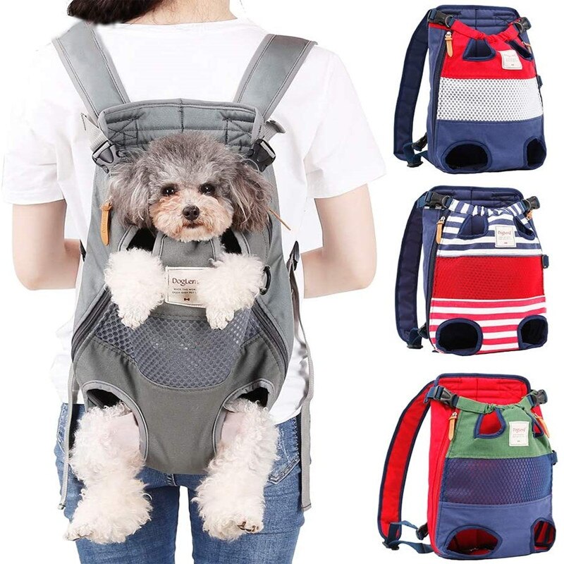 Pet Carrier Rugzak Kat Hond Benen Out Front Reistas Wandelen Rugzak Voor Kleine Medium Katten Honden Bulldog Teddy puppy