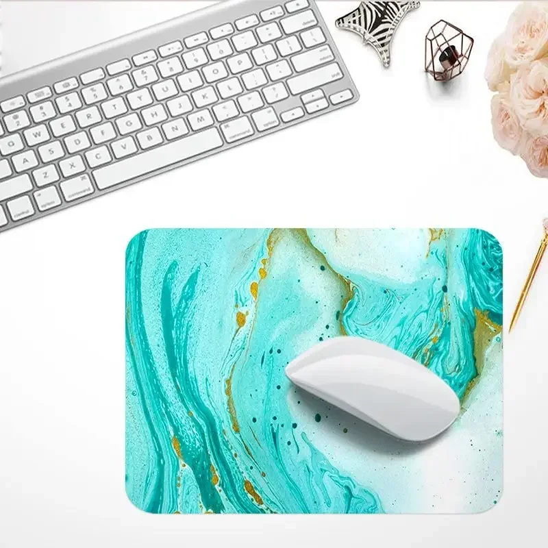 Kawaii Leuke Muismat Kantoor Muismat Bureaumat Bloem Gaming Accessoires Toetsenbord Pads Kleine Matten Rubberen Tapijt Tapijt: Rose Red