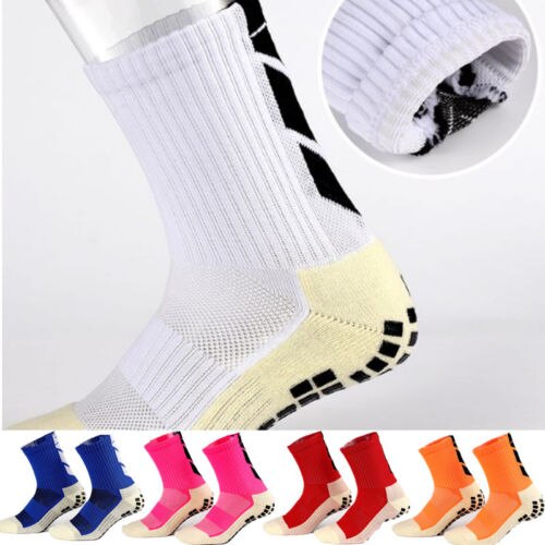 Trusox – chaussettes de Football antidérapantes pour hommes, en coton de bonne , 9 couleurs, , offre spéciale
