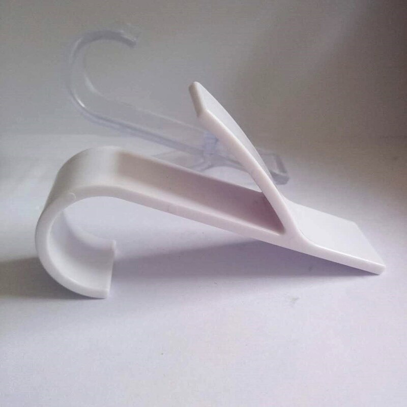 Hanger Voor Verwarmde Handdoek Radiator Rail Kleerhanger Bad Haak Houder Plegable Sjaal Hanger Wit/Clear