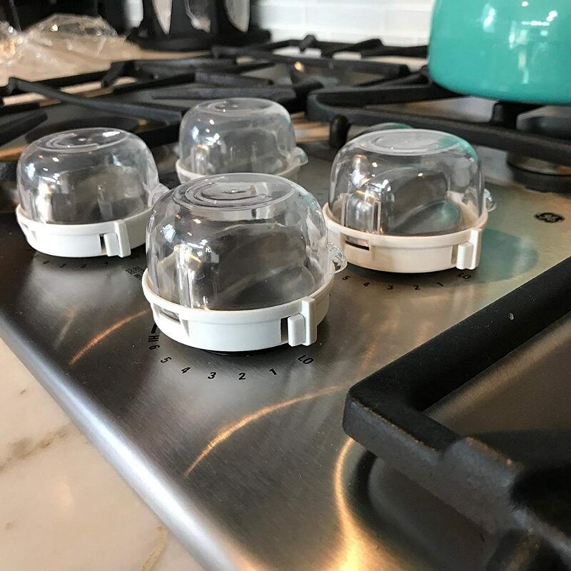Universal køkkenovn baby proofing gasknap dækker (6 pakke), komfur knop dækker baby sikkerhed ovn gaskomfur knap beskyttelse låse