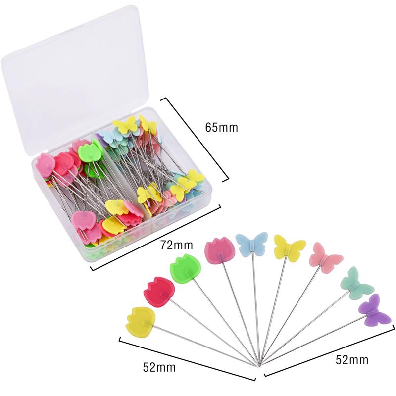 100 Pcs Sewing Needle Marker Patchwork Pins Positioning Dressmaking Needle Embroidery DIY Handmade Make Garment Accessories: 04