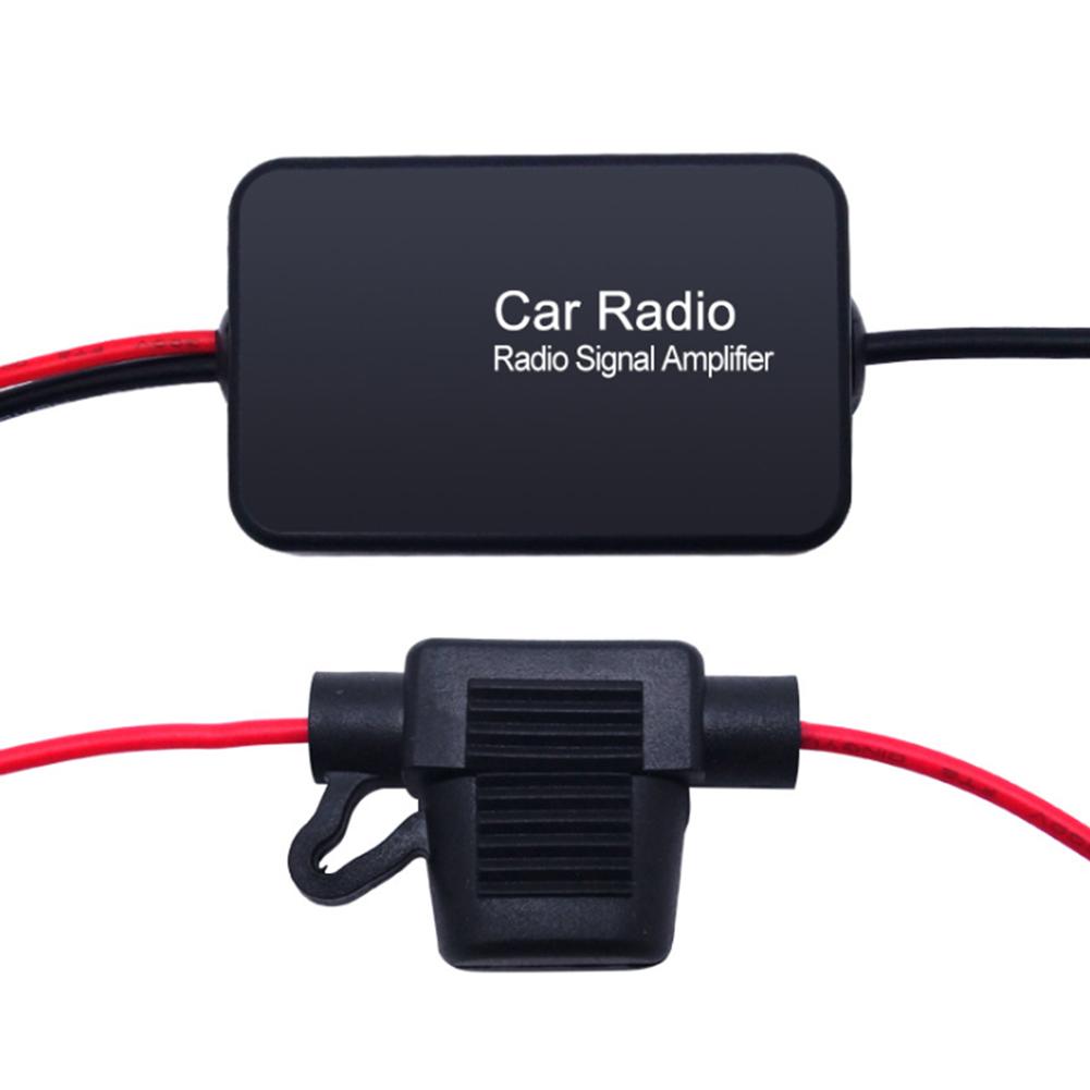 FM Signal Amplifier Car Radio Booster Car Radio Signal Amplifier With FAKRA II Interface Improves Reception Reduce Noise