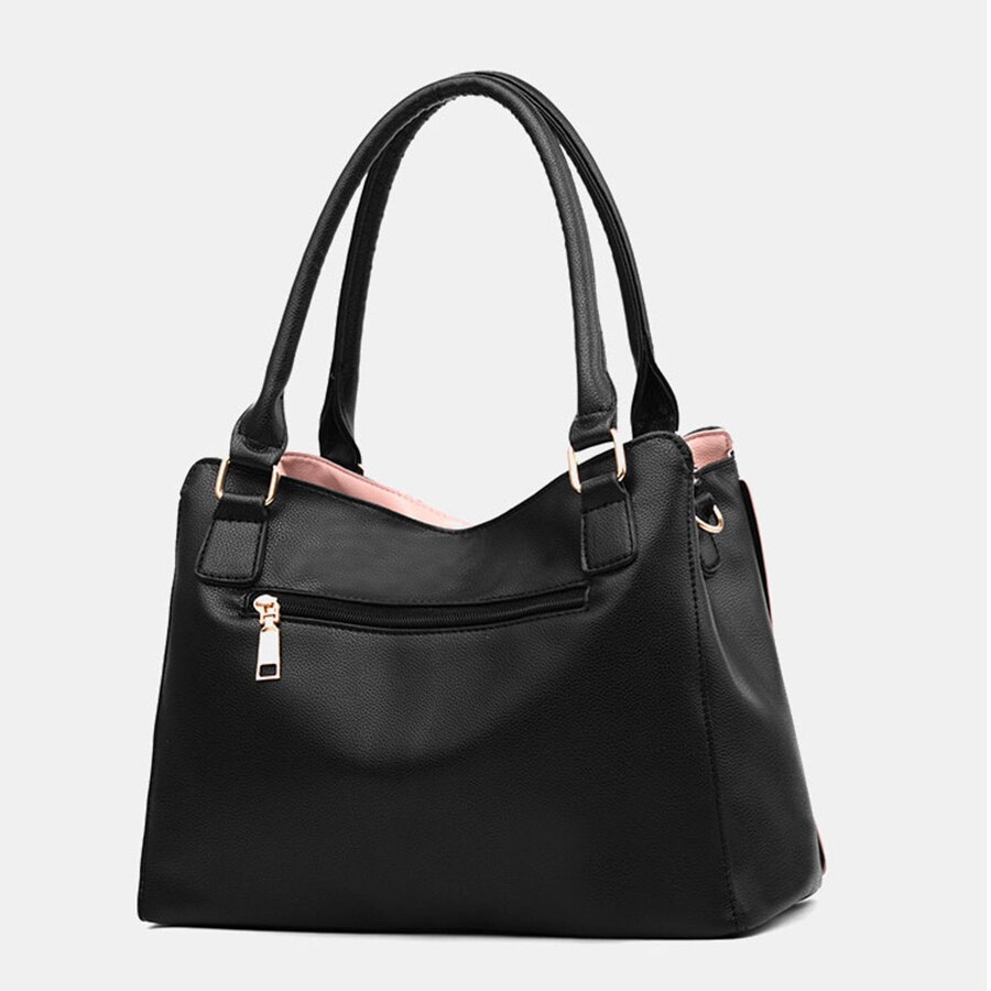 LANLOU Vrouwen tas handtas slanke minimalistische grote capaciteit handtas schoudertas