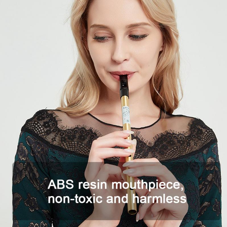 Irish Whistle Flute KeyC 6 Hole Clarinet Flute Tin Penny Whistle Nickel Plated Brass Musical Instruments for beginners