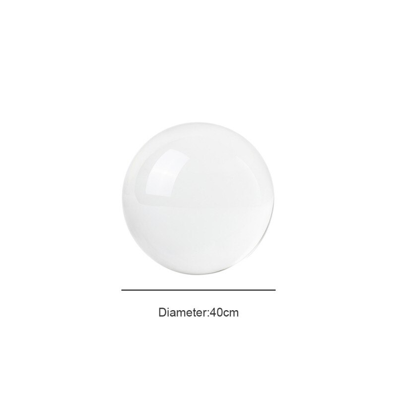 Crystal Balls Optical Glass Reflective Spheres K9 Crystal Sphere Ball Decor Photography Ball Clear Contact Juggling Balls: 40mm