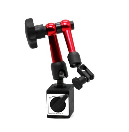 Digital Dial Indicator 0-12.7mm/0.5'' 0-25.4mm 0.01mm With Mini Magnetic Base Holder Gauge Caliper Measuring Tools: magnetic stand
