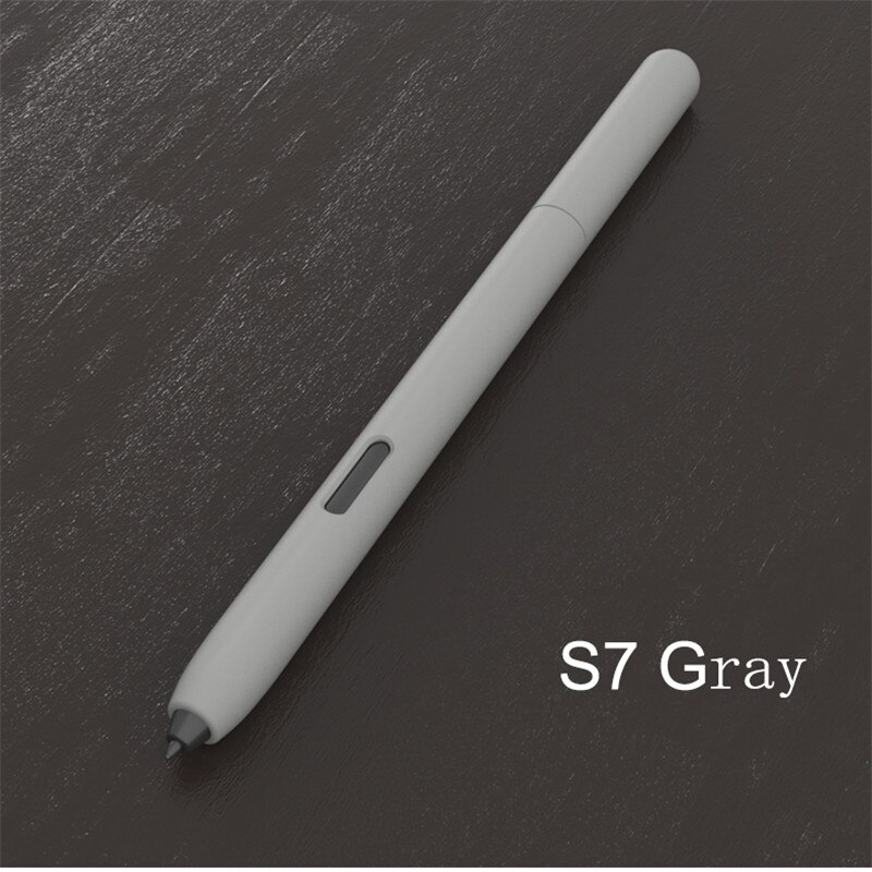 For Samsung S Pen Silicone Pencil Case: Gray S7 Pen