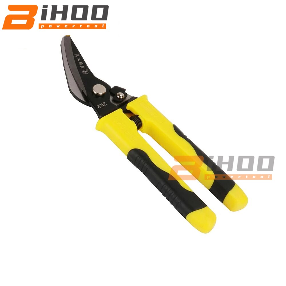 200mm Metal Shear Bevel Head Curved Cut Sheet Metal Heavy Duty Shear Scissors for Cutting Iron