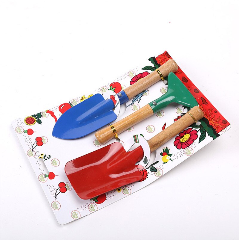 Three-piece Set Gardening Tools Mini Small Shovel Gardening Small Rake