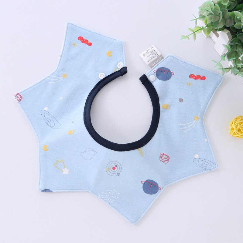 Cartoon Slabbers Katoen Waterdicht Doek Slabbetjes Speeksel Handdoek Draaiende Baby Babador Voeden Kiel Infant Burp Doeken Bandana Slabbetjes: 5