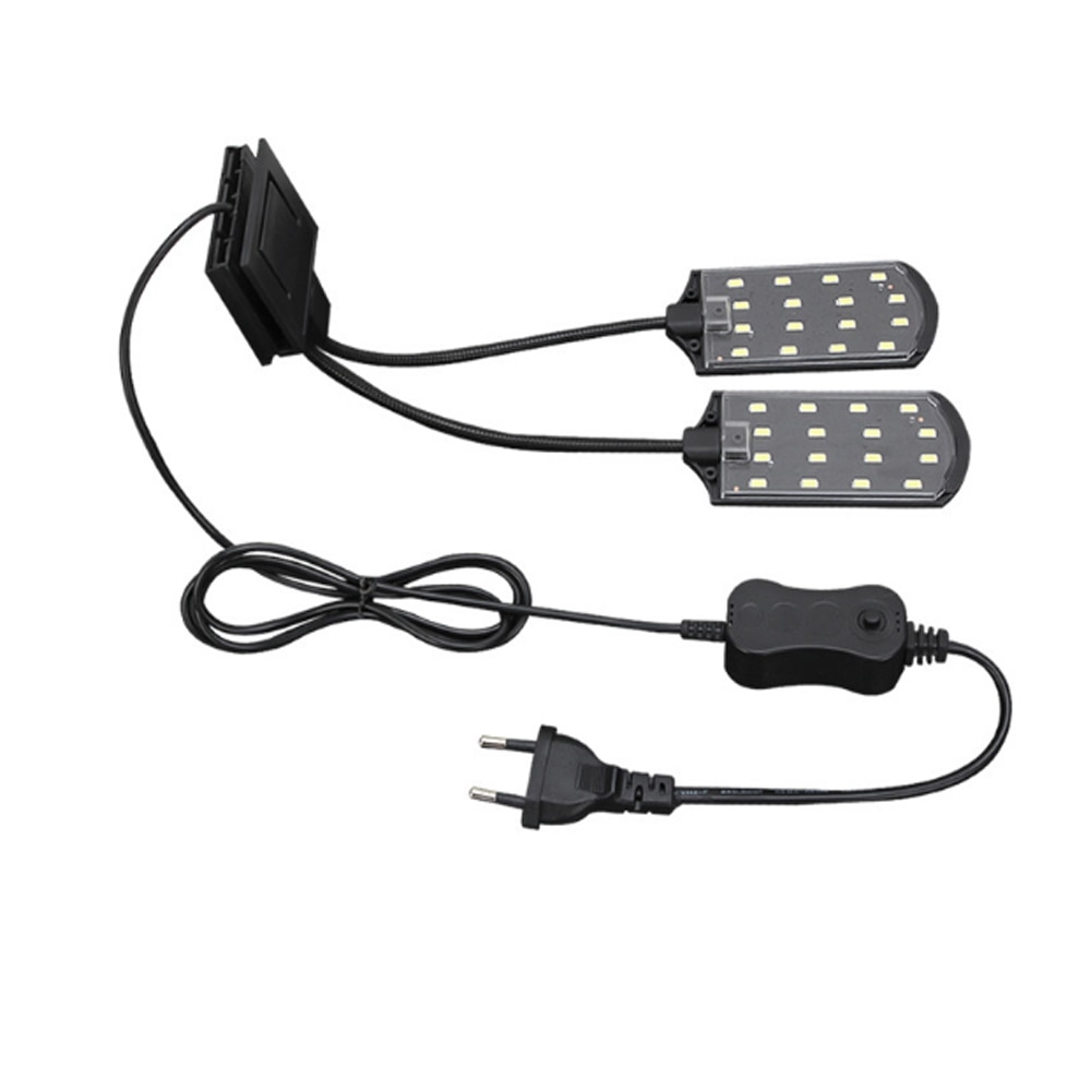 Super Slim LED Aquarium Lighting Fresh plants Grow Light 10W Aquatic Plant Lighting Clip-on Lamp For Fish Nano Tanks