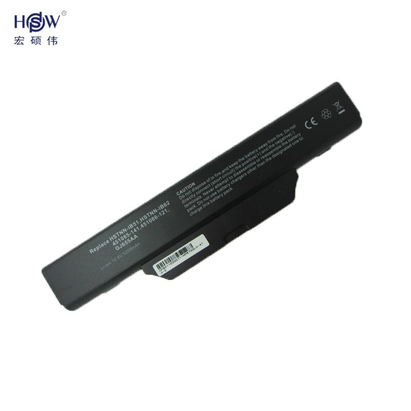 HSW laptop battery for HP Compaq 6720 6720s 6730s 6735s 6800 6820 6820S 6830s HSTNN-LB51HSTNN-IB51 HSTNN-IB52 GJ655AA 451086-121
