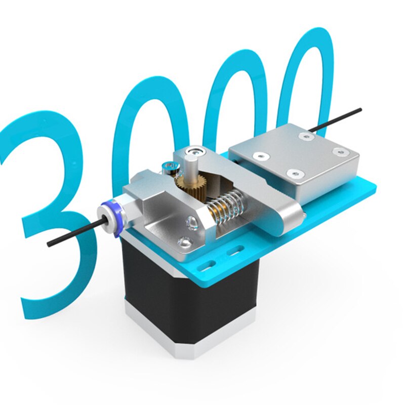 CR10-V2 Silber Grau Extrusion Mechanismus mit Einstellbar Elastizität für Creality 3D Drucker