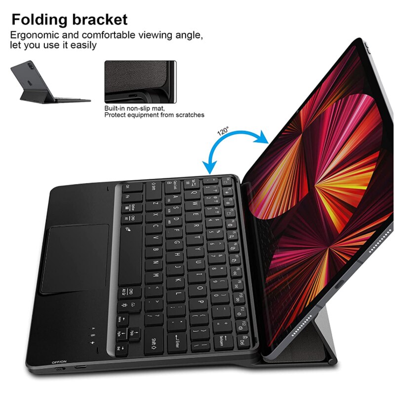 TouchPad Tastatur Bluetooth Hintergrundbeleuchtung Für CHUWI HI10 HI10Plus HI12 Surbook Ubook Pro Tablet pc