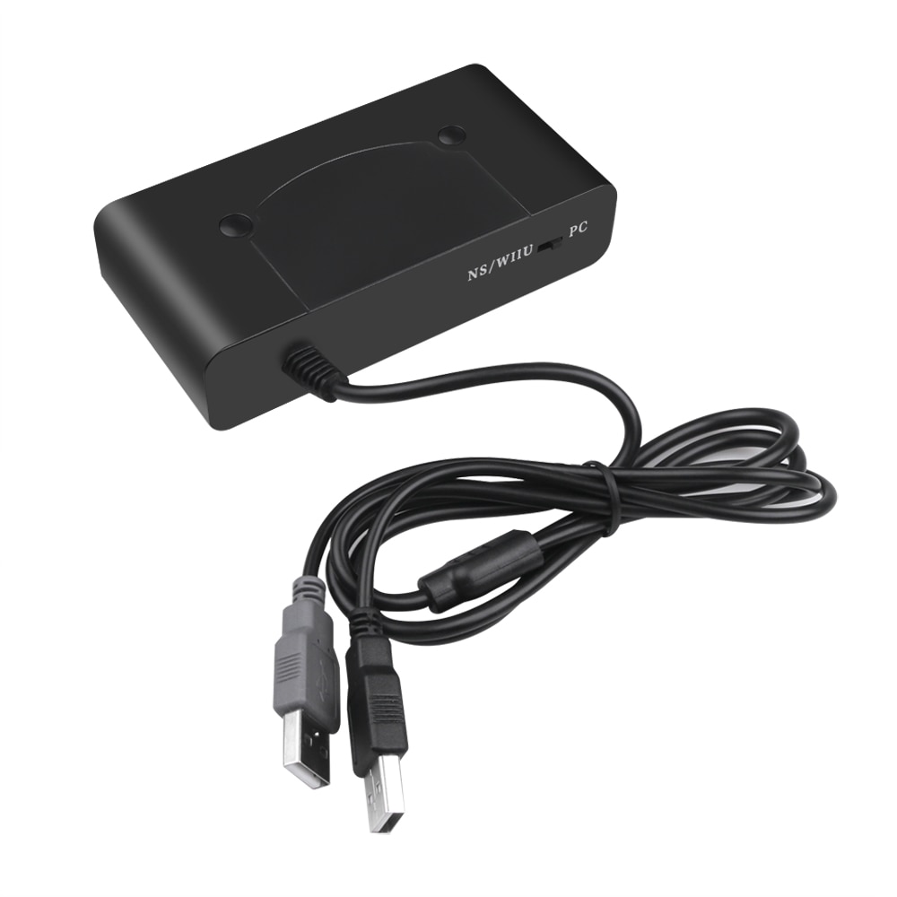 USB Adapter Converter 4 Poorten Voor Wii-U PC Switch Converter Voor PC Game Accessoire Voor GameCube Controllers