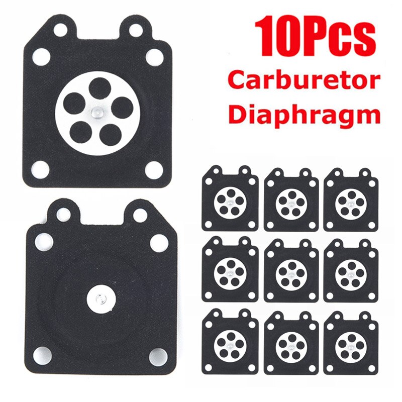 10pcs Chainsaw Carburetor Metering Diaphragm For Walbro 95-526 95-526-9 95-526-9-8 Diaphragm Gaskets For Repairing Carburetor