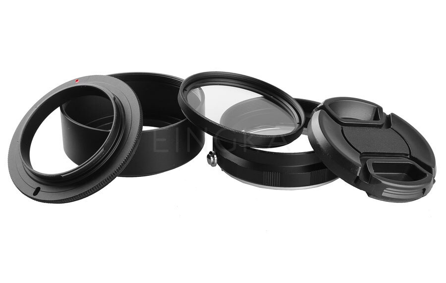 Anillo adaptador de Metal para lente de cámara inversa, tubo de extensión Macro para Sony A6300, A6400, A6500, A5100, A5000, A9, A7, A7R II, A7S, NEX7, e-mount