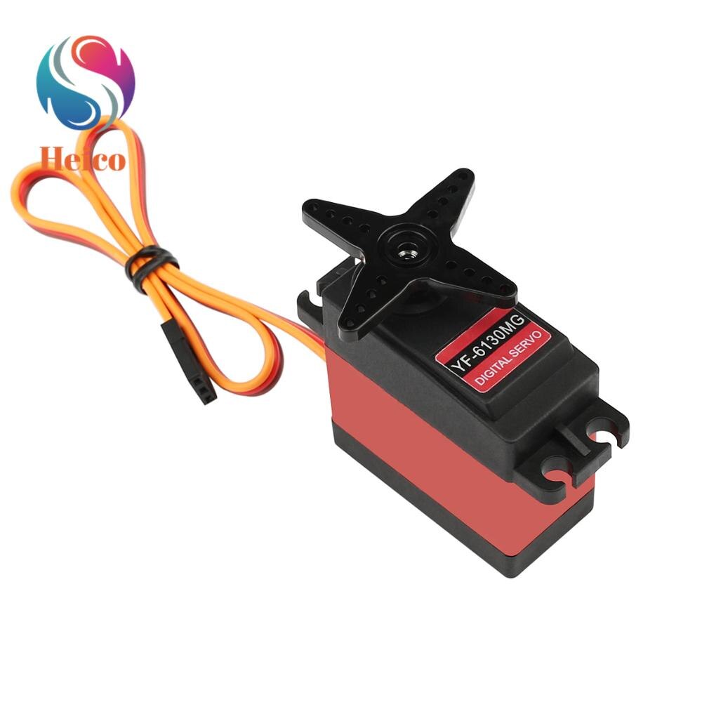 180 Degree Metal Steering Gear Digital Servo 20/25/30kg High Torque Waterproof and Anti-burn Servo for DIY Robot Arm Parts