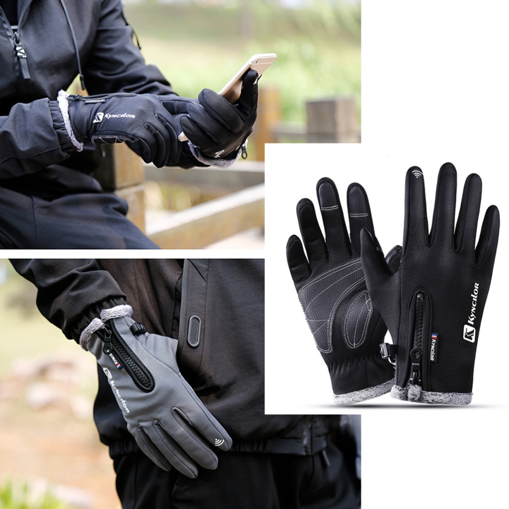 Winter Gloves - Neoprene - Touchscreen - Waterproof - Windproof - Thicken - Skiing, Cycling, Hiking
