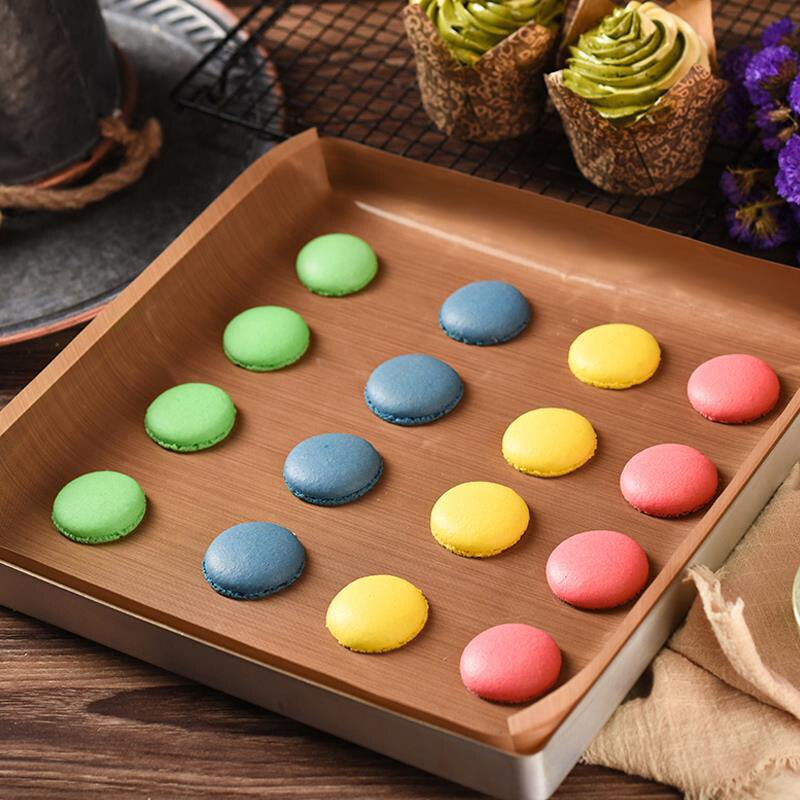 3 Stks/set Herbruikbare 40*60Cm Bakken Mat Hittebestendige Bakplaat Olie Proof Paper Non Stick Macaron Liner bakken Mat Bakken Tools