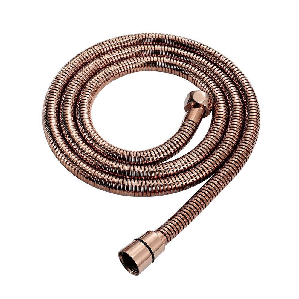 1.5m Bathroom Shower Hose, Multi-color Stainless Steel Hose, Copper Double Buckle Shower Hose Shower Accessories Shower Hose: Z
