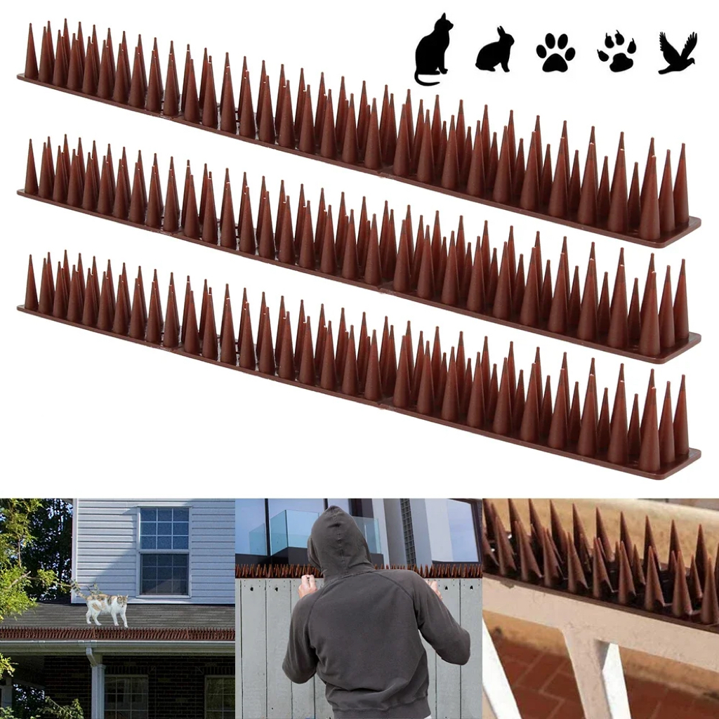 Fence Wall Spikes Anti Bird Spikes Anti-theft Spikes Anti Climbing Spikes Pigeon Destroyers Anti-theft Cats Anti Bird Spikes Tie