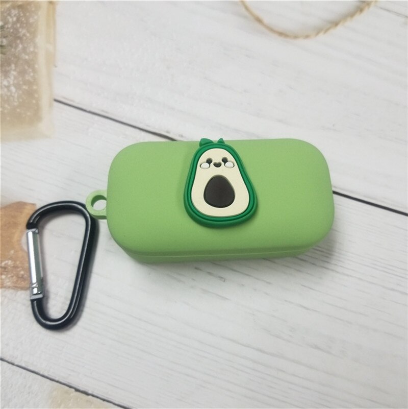 Funda de silicona con dibujos animados para auriculares QCY T5 T5S, funda protectora suave para auriculares QCY T5: 18