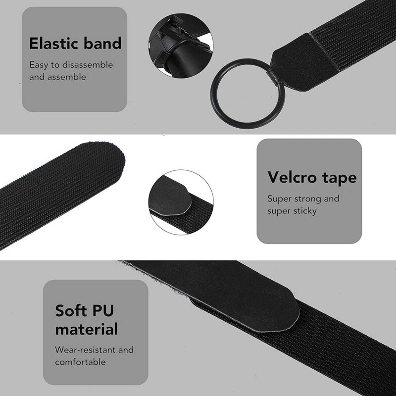 Controller Grip Cover Met Polsband + Thumb Cover Voor Oculus Quest/Rift S Anti-Throw Handvat Beschermende pak (Rood)