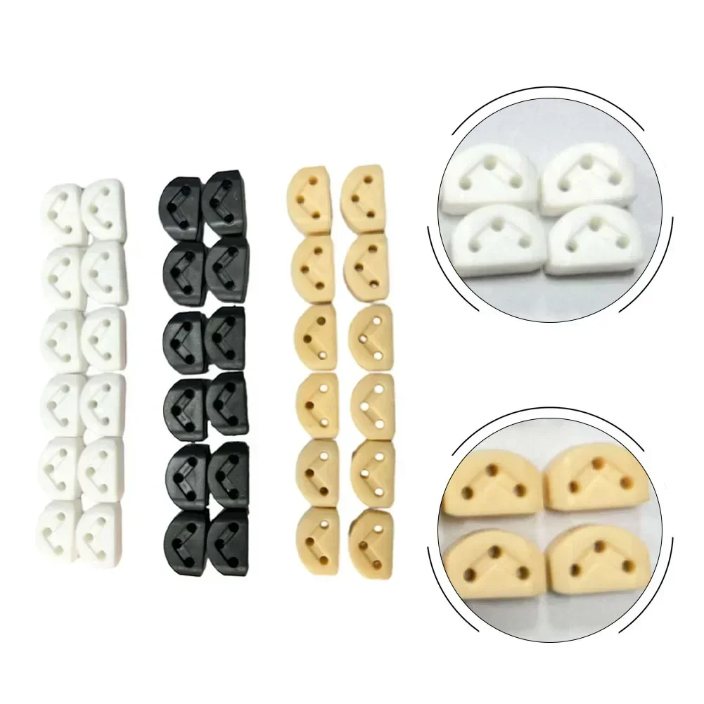 Guide de corde de retenue de cordes de guitare classique, 12 pièces, pièces pour guitare/ukulélé, accessoires d'instruments à cordes