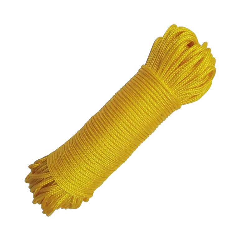 Cuerda de paracaídas de supervivencia, Paracord de 2mm, 5M, 10M, 20M, 30M, un núcleo, cuerda para acampar, escalada, senderismo, pulsera artesanal