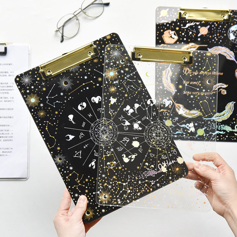 Writing Pads A4 Clipboard Backing Board Folder Document Holder Cardboard Office Supplies Student Drawing Portable Organizer