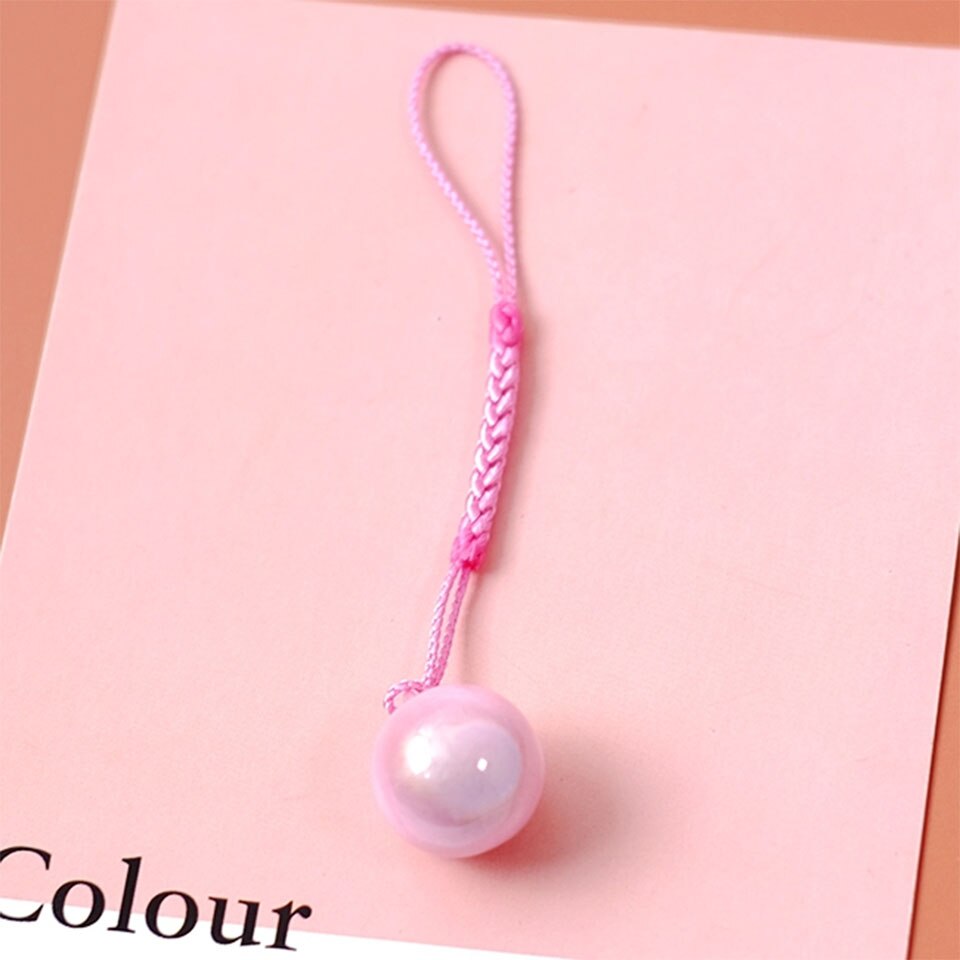 Japanese Water Sound Music Dreamy Bell Smart phone Strap Lanyards for iPhone Samsung Decor Mobile Phone Strap Rope Phone Charm: A