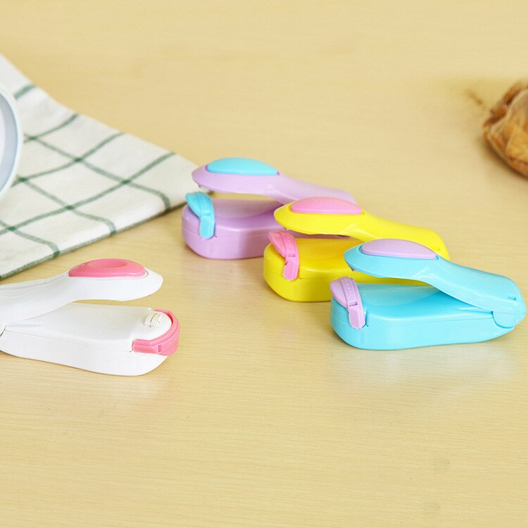HOMETREE – Mini support portable électrique, Machine à sceller les collations, à chauffage électrique, emballage scellé, sac en plastique, sac alimentaire scellé