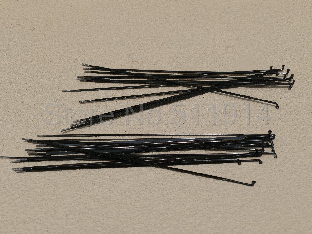 Merkki ruostumaton teräs pyöräily polkupyörän pinnat pyörän pinnat aero pinnat 238 245 248 254 252 265 273 260mm - 10 kpl pinnat