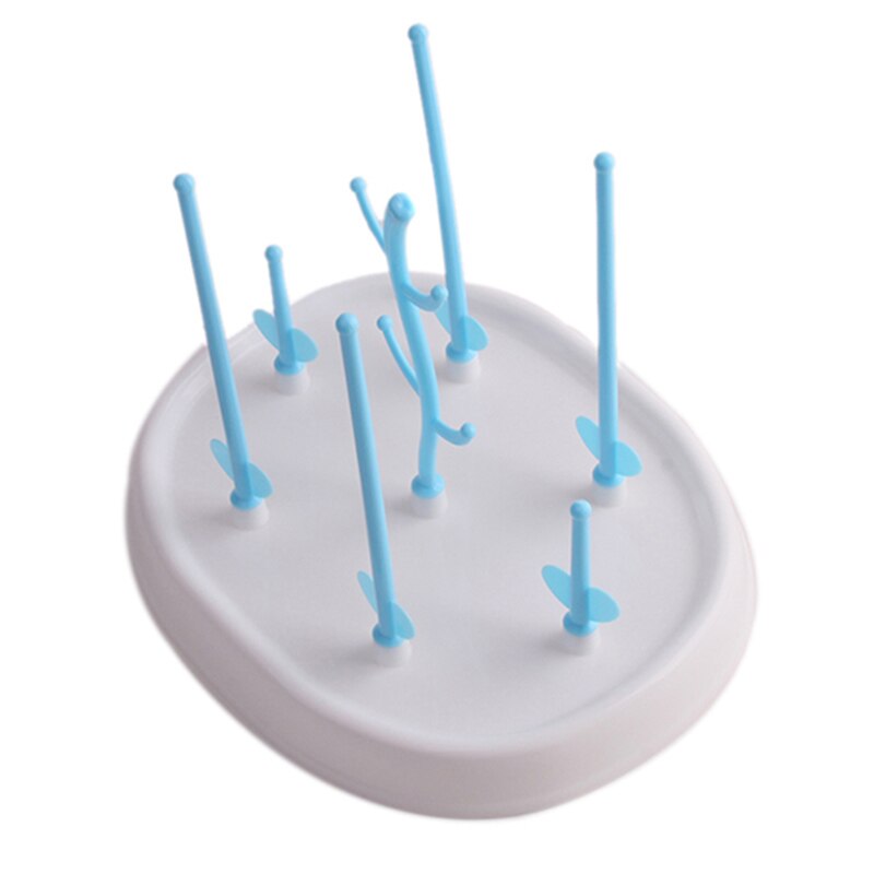 Handig droogrek voor babyflessen, eenvoudig boomvormig schoonmaakrek, plank, keuken, voedingshouder, gereedschap