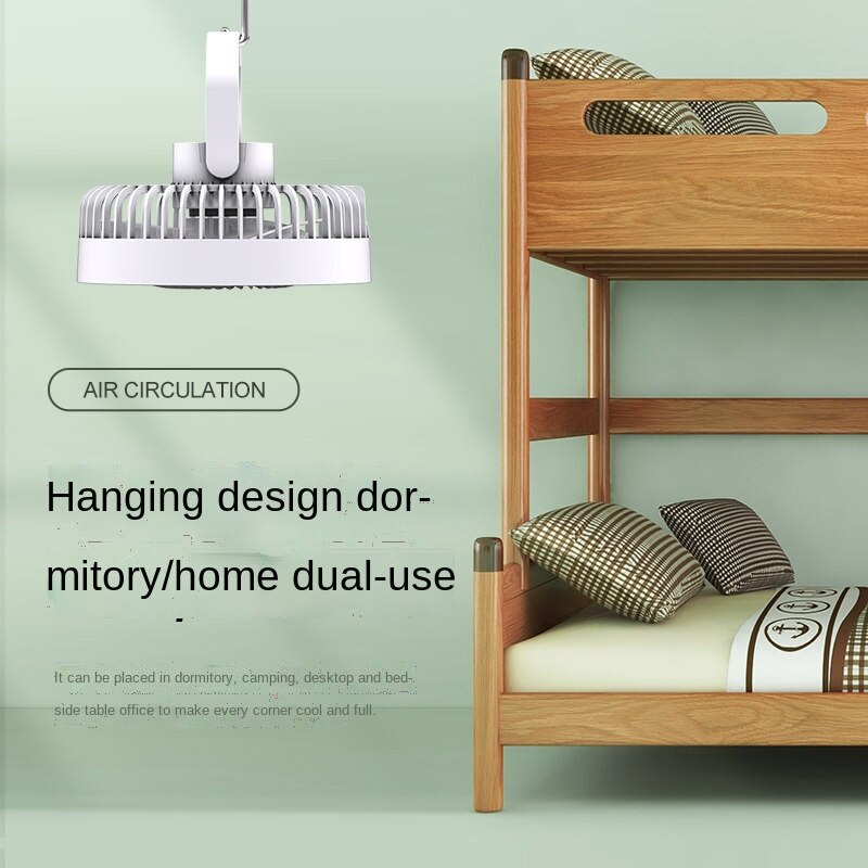 Mini Compact Multifunctional Ceiling Fan USB Portable Desktop Charging Small Fan Ceiling Fan With Led Light And Control