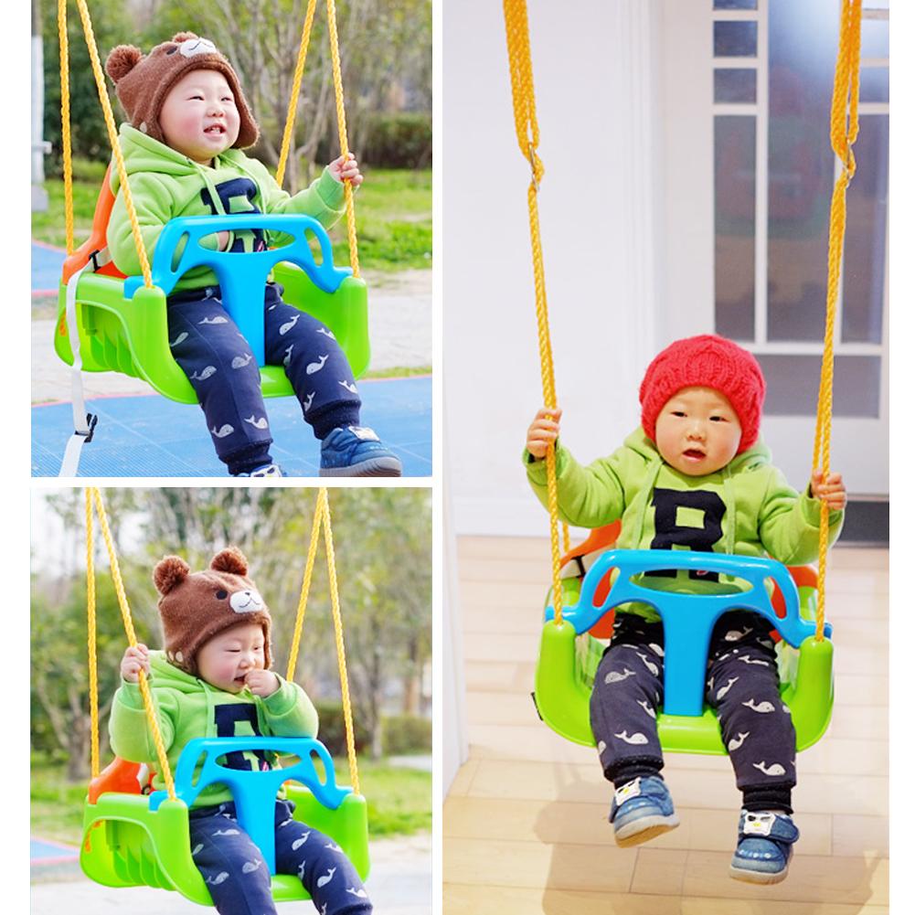 Kinderen Schommel Thuis Drie-In-een Kind Baby Swing Accessoires Baby Buiten Speelgoed Swing Ouder-kind interactief Speelgoed