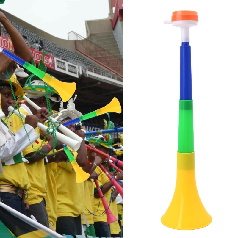 Fodboldstadion cheer fan horns fodbold vuvuzela cheerleading kid trompet underholdning